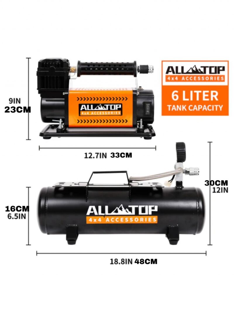 کمپرسور باد تک سیلندر مخزن‌دار آلتاپ ALLTOP مدل ATACR200-6L