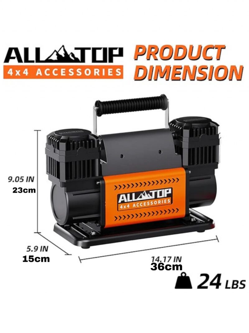 کمپرسور باد دو سیلندر آلتاپ ALLTOP مدل ATACR300L
