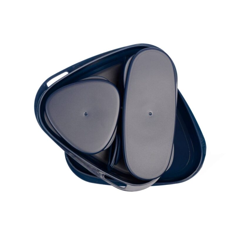 ست ظروف ۸ تکه لایف کمپ Life Camp مدل مثلثی LunchKit