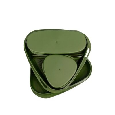 ست ظروف ۸ تکه لایف کمپ Life Camp مدل مثلثی LunchKit