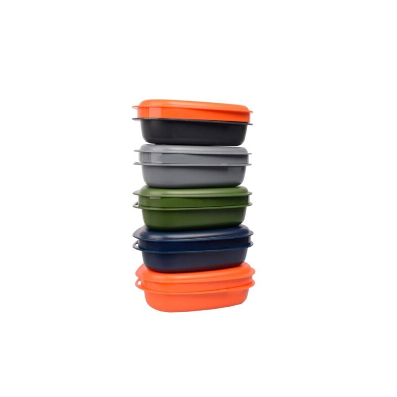 ست ظروف ۸ تکه لایف کمپ Life Camp مدل مثلثی LunchKit
