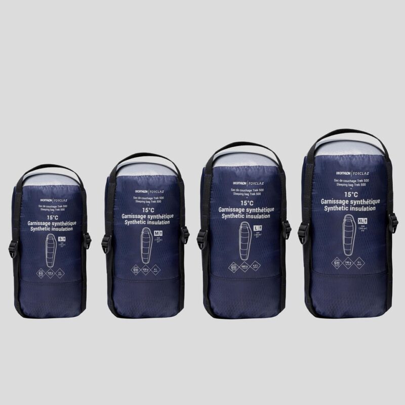 کیسه خواب الیاف فورکلاز Forclaz مدل Trek500 15C سایز ایکس لارج