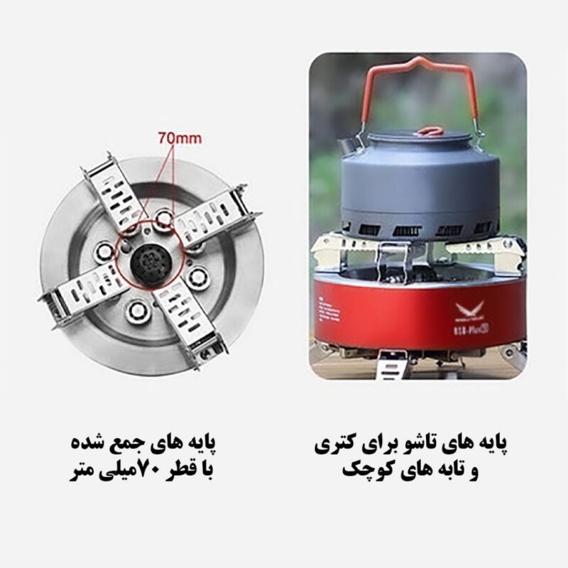سرشعله اسنوهاک مدل SN.B18Plus9