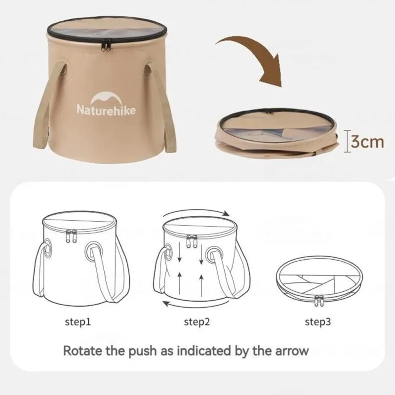 سطل سفری نیچرهایک Naturehike مدل CNK2350CF010