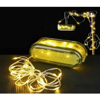 کمپینگ لایت ریسه‌ای شارژی مدل CQ-398