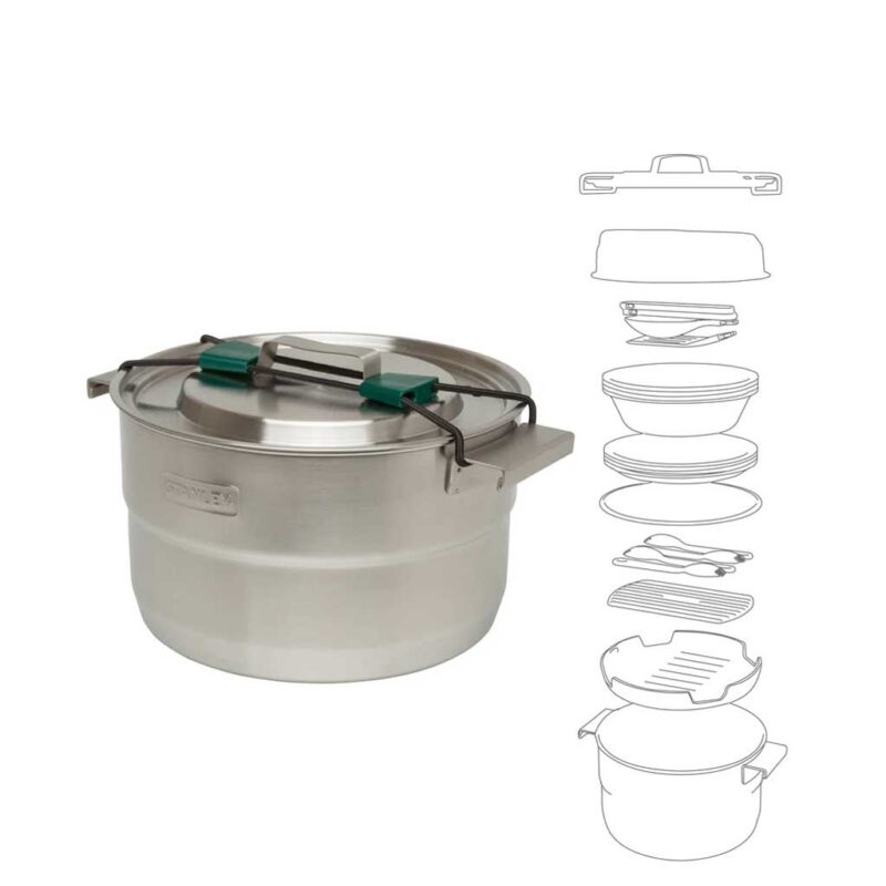 ست ظروف چهار نفره استنلی Stanley BaseCamp 4P