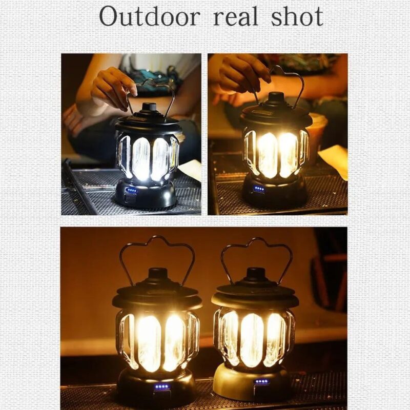 فانوس شارژی Retro Lamp مدل RL2000