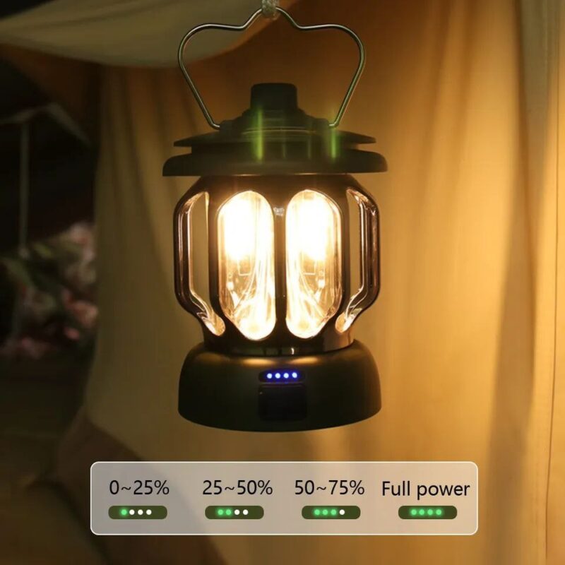 فانوس شارژی Retro Lamp مدل RL2000