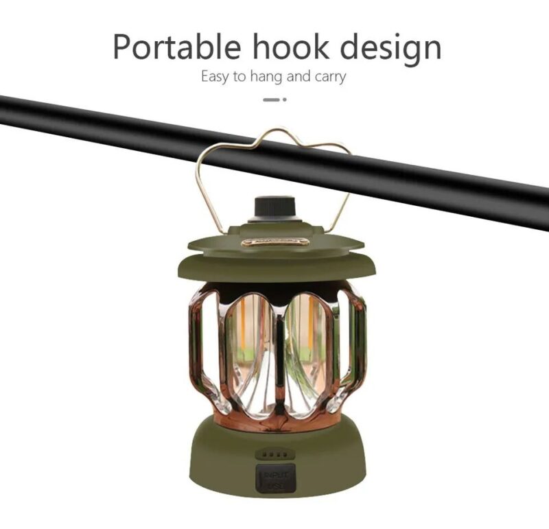 فانوس شارژی Retro Lamp مدل RL2000