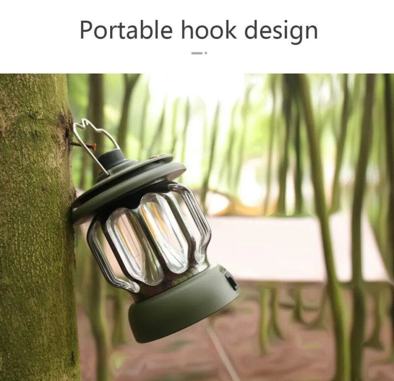فانوس شارژی Retro Lamp مدل RL2000