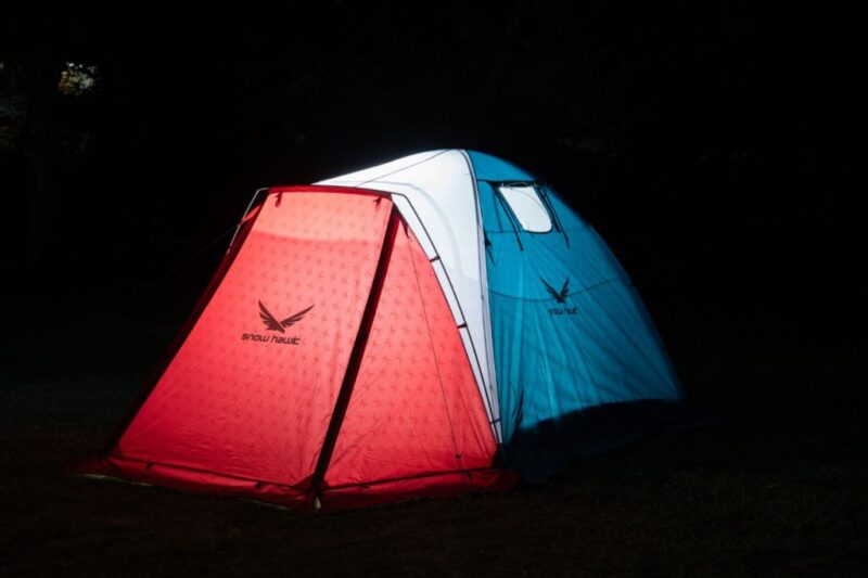 چادر سه نفره گتردار اسنوهاک Snowhawk مدل Green Nature Plus